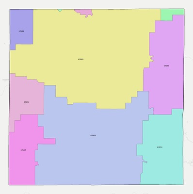 Rooks County KS ZIP code boundaries map