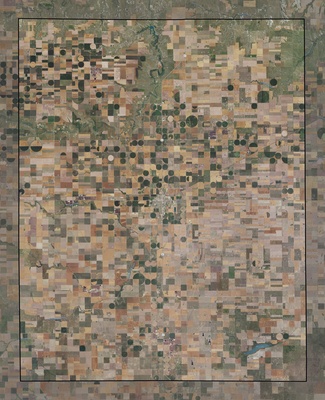 Scott County KS USGS imagery and topo map