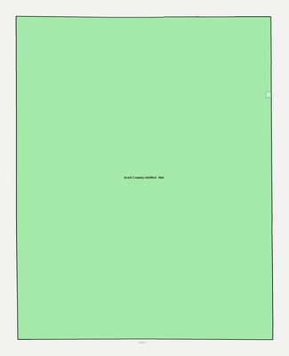 Scott County KS school district boundaries map