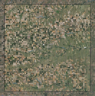 Sheridan County KS USGS imagery and topo map