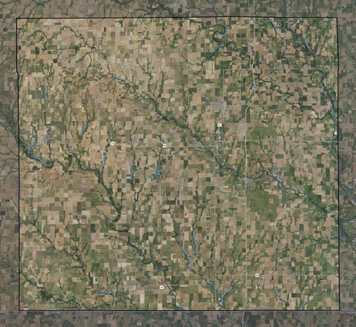 Sumner County KS USGS imagery and topo map