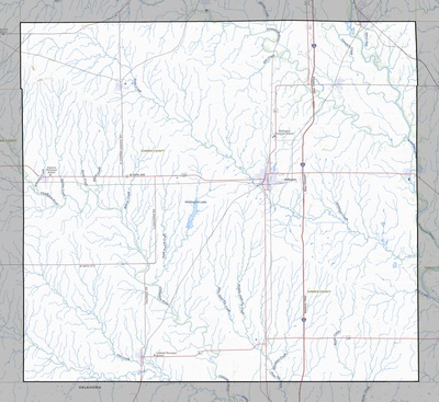 Sumner County KS USGS topo map