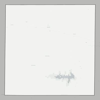 Trego County KS county basemap context