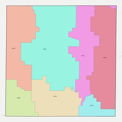 Trego County KS ZIP code boundaries map