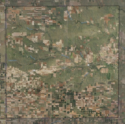 Wallace County KS USGS imagery and topo map