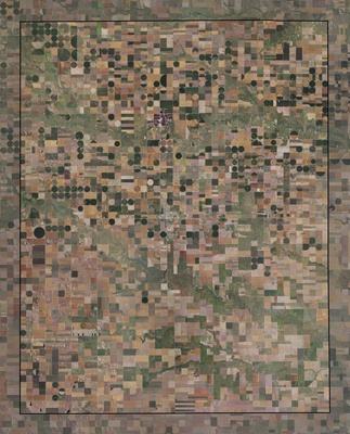 Wichita County KS USGS imagery and topo map