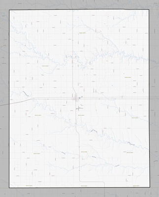 Wichita County KS USGS topo map