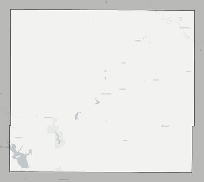 Woodson County KS county basemap context