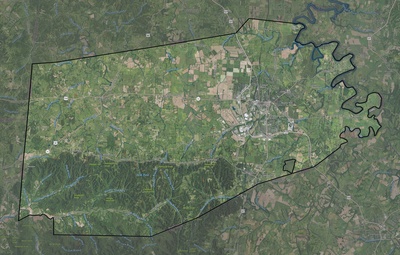 Boyle County KY USGS imagery and topo map