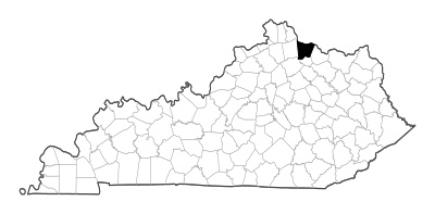 Bracken County in Kentucky