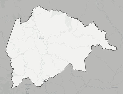 Breathitt County KY county basemap context