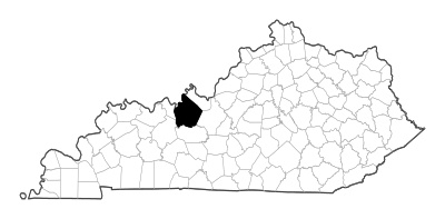 Breckinridge County in Kentucky