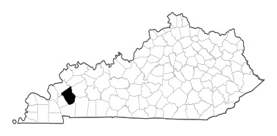 Caldwell County in Kentucky