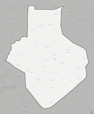 Casey County KY county basemap context