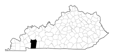 Christian County in Kentucky