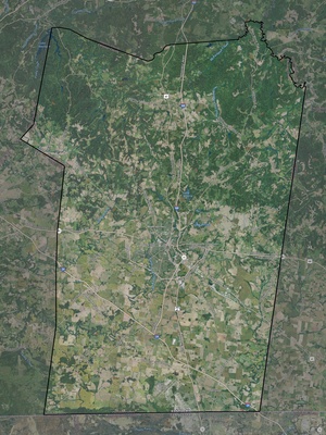 Christian County KY USGS imagery and topo map