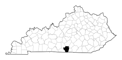 Cumberland County in Kentucky