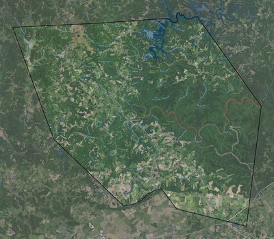 Edmonson County KY USGS imagery and topo map