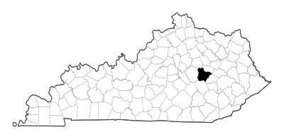 Estill County in Kentucky