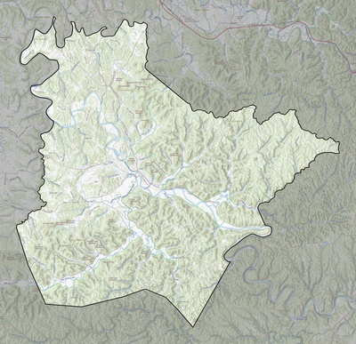 Estill County KY USGS topo map