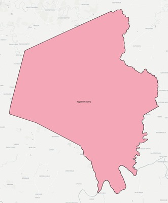 Fayette County KY school district boundaries map