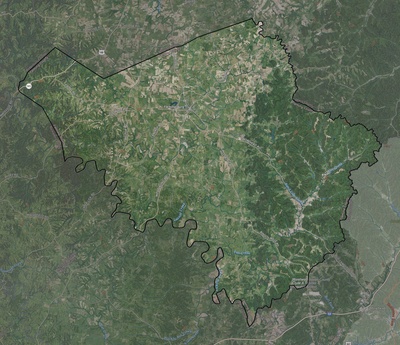 Fleming County KY USGS imagery and topo map