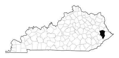 Floyd County in Kentucky