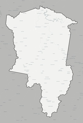 Floyd County KY county basemap context