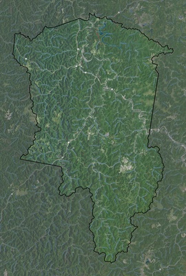 Floyd County KY USGS imagery and topo map