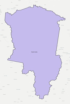 Floyd County KY school district boundaries map
