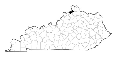 Gallatin County in Kentucky