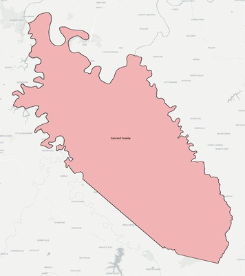 Garrard County KY school district boundaries map
