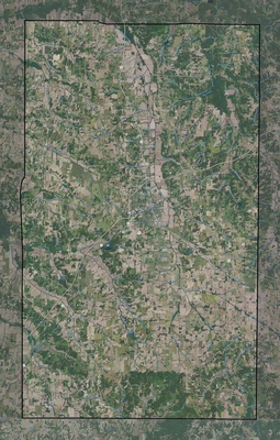 Graves County KY USGS imagery and topo map