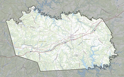 Grayson County KY USGS topo map