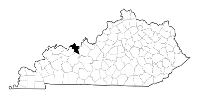 Hancock County in Kentucky