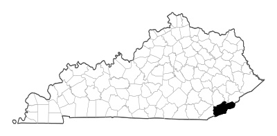 Harlan County in Kentucky