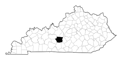 Hart County in Kentucky