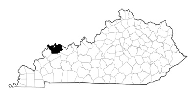 Henderson County in Kentucky