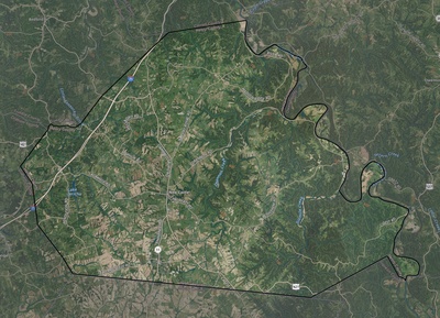 Henry County KY USGS imagery and topo map