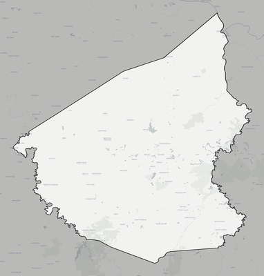 Hopkins County KY county basemap context