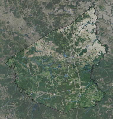 Hopkins County KY USGS imagery and topo map