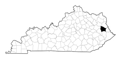 Johnson County in Kentucky