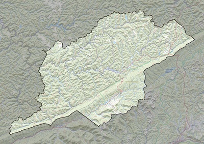 Letcher County KY USGS topo map
