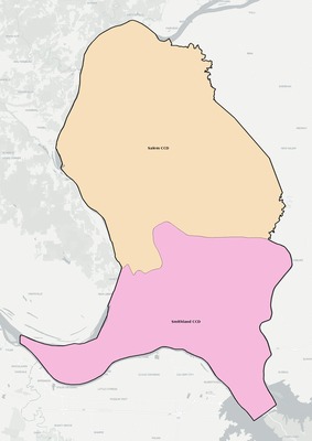 Livingston County KY townships and subdivisions map