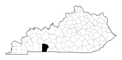 Logan County in Kentucky
