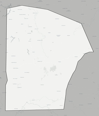 Logan County KY county basemap context