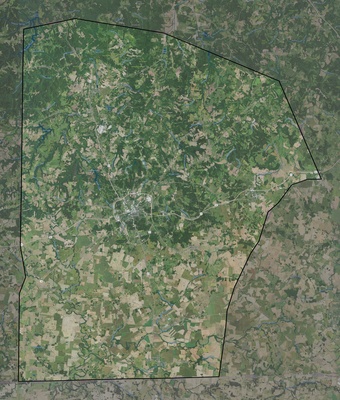 Logan County KY USGS imagery and topo map