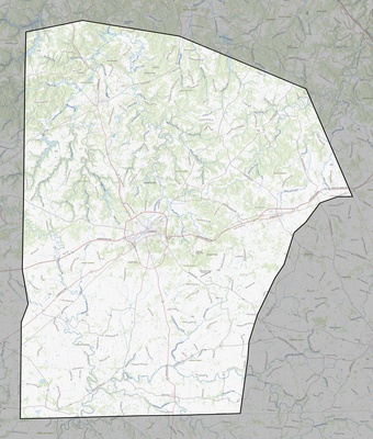 Logan County KY USGS topo map