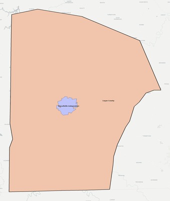 Logan County KY school district boundaries map