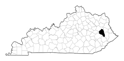 Magoffin County in Kentucky